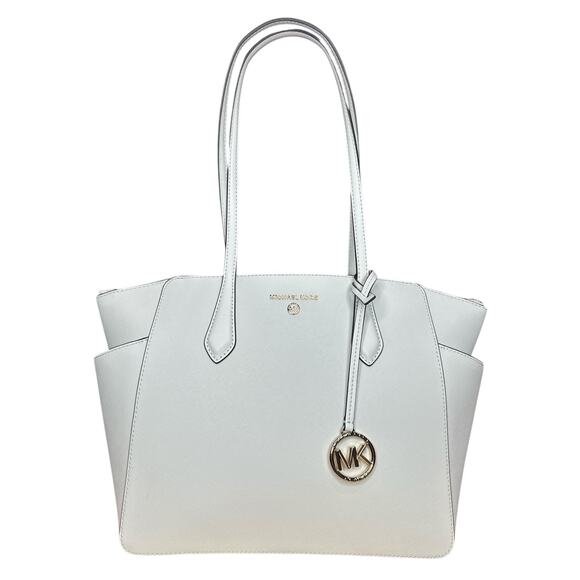 Michael Kors Women's Marilyn Medium Saffiano leather Top-Zip Tote Bag - Picture 1 of 6
